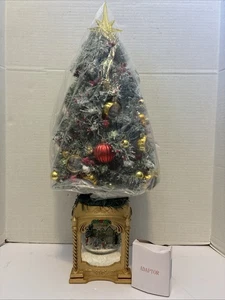 Neu * The Bradford Exchange Thomas Kinkade Schneegeküsste Urlaubserinnerungen Kugel Baum - Bild 1 von 10