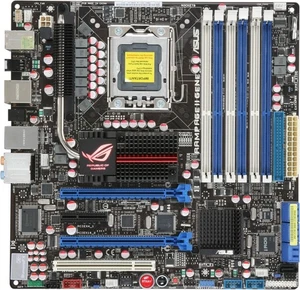ASUS Rampage II GENE Motherboard M-ATX Intel X58 LGA1366 DDR3 24GB Tested - Picture 1 of 5