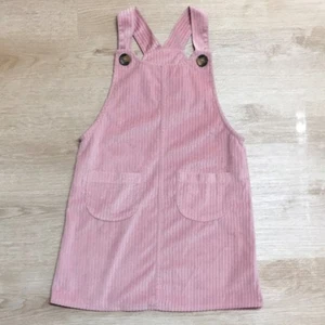 Self Esteem Pink Corduroy Pinafore Overall Style Dress size M 10/12 - Picture 1 of 5