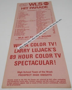 WLS Radio 89 Chicago TOP 45 Survey NOV 2, 1970 #1 Single Partridge Family - Picture 1 of 4