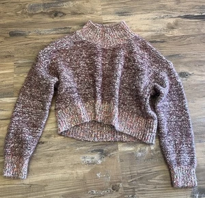 Free People Cropped Chunky Knit Sweater Women's XS SUPER SOFT BRAND NEW COND - Picture 1 of 7