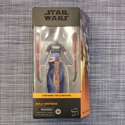 "Figura de acción Hasbro Star Wars The Black Series The Clone Wars Asajj Ventress 6""" Foto 1 de 4