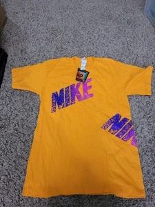 NEU Vintage Nike Herren T-Shirt Größe Large Hergestellt in den USA Neu mit Etikett - Bild 1 von 7