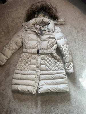 Kenneth Cole Reaction Quilted Coat With Hood Sz XX-L Women’s  - Image 1 of 4