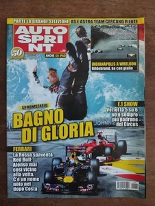 2011 06 06 AUTOSPRINT 06 GIUGNO 2011 N.22 ANNO L VETTEL ALONSO COSTA HILDEBRAND - Picture 1 of 7