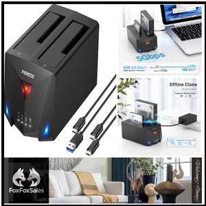 USB 3.2 Dockingstation | Offline-Klonen | Typ-C Anschluss - Bild 1 von 9