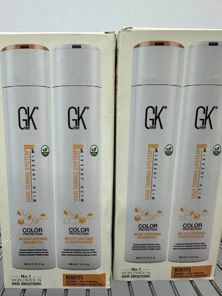 GK HAIR Balancing Shampoo Conditioner NEW  2 PACK Color Treated 10.1 fl oz - Image 1 of 4