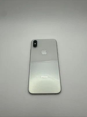 Carcasa trasera Apple iPhone XS usada - plateada Foto 1 de 4