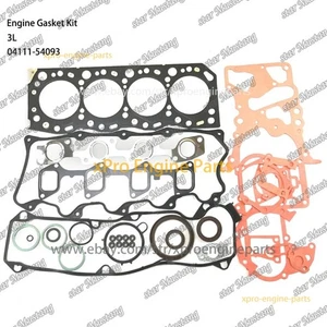 Kit de juntas de motor 3L 04111-54093 adecuado para piezas de motor Toyota - Imagen 1 de 3