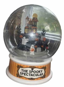 Hyde & Eek! Animated "The Spooky Spectacular" Lights & Sounds Snow Globe! - Picture 1 of 13