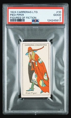 1924 Carreras Ltd #10 Pied Piper RC; de Hamlin 1ª aparición PSA 2 (POP 1, 1^) Foto 1 de 3