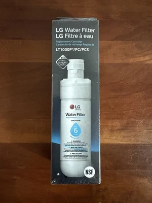 LG Water Filter Replacement Cartridge LT1000P/PC/PCS ADQ747935 NEW Sealed Box - Image 1 of 4