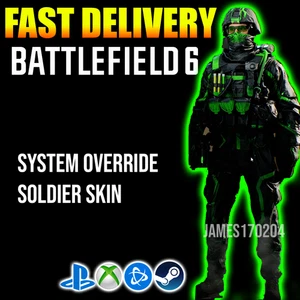 Battlefield 6 SKIN | BF6 System Override Soldier Skin | Razer Code - Picture 1 of 1