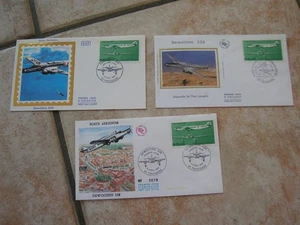 FRANCE LOT D ENVELOPPE  1ER JOUR AVIATION  1987   (E468) - Imagen 1 de 2