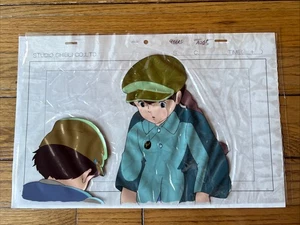 Raro Studio Ghibli "Castello Nel Cielo" Produzione Originale Cel con COA Usato In Film - Foto 1 di 12