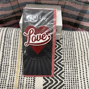 Lot (10) 10x Voila 3-D Hearts Love Kisses Valentines Day Cards/Envelopes #19 - Picture 1 of 5