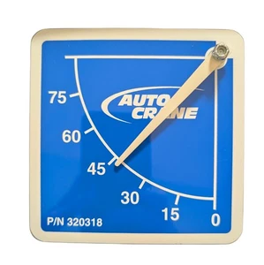320318001 Angle Indicator Gauge 320318 Autocrane AUTO CRANE - Picture 1 of 3