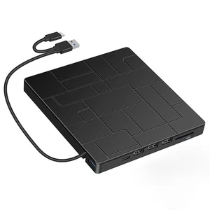Burner Multifunction Optical Drive 7 in 1 CD CD DVD Computer USB Mobile1517 - Afbeelding 1 van 10