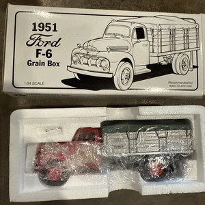 First Gear 1/34 Scale 1951 Ford F-6 Grain Box Great Lakes Hybrid Company - Picture 1 of 7