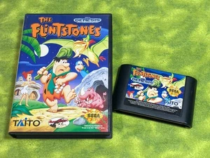 The Flintstones Sega Genesis Spiel getestet und funktionsfähig Original!!!!!!!!!!!!!!!! - Bild 1 von 13