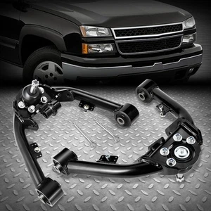 For 99-07 Silverado Sierra 1500 2"-4" Lift Front Upper Control Arms Kit Black - Bild 1 von 5