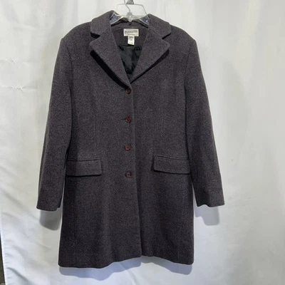 Pendleton Wool Coat Long  Trench Women’s Size 14 Gray - Image 1 of 4