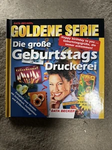 Data Becker, Goldene Serie, Die Große GeburtstagsDruckerei - Bild 1 von 3