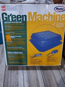 Master Flow 25W NextGeneration Hybrid/Solar/Electric Roof Mount Exhaust Fan  - Picture 1 of 2