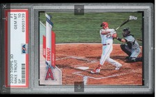2020 Topps On Demand 3D Image Variation SP #1 Mike Trout Angels PSA 10