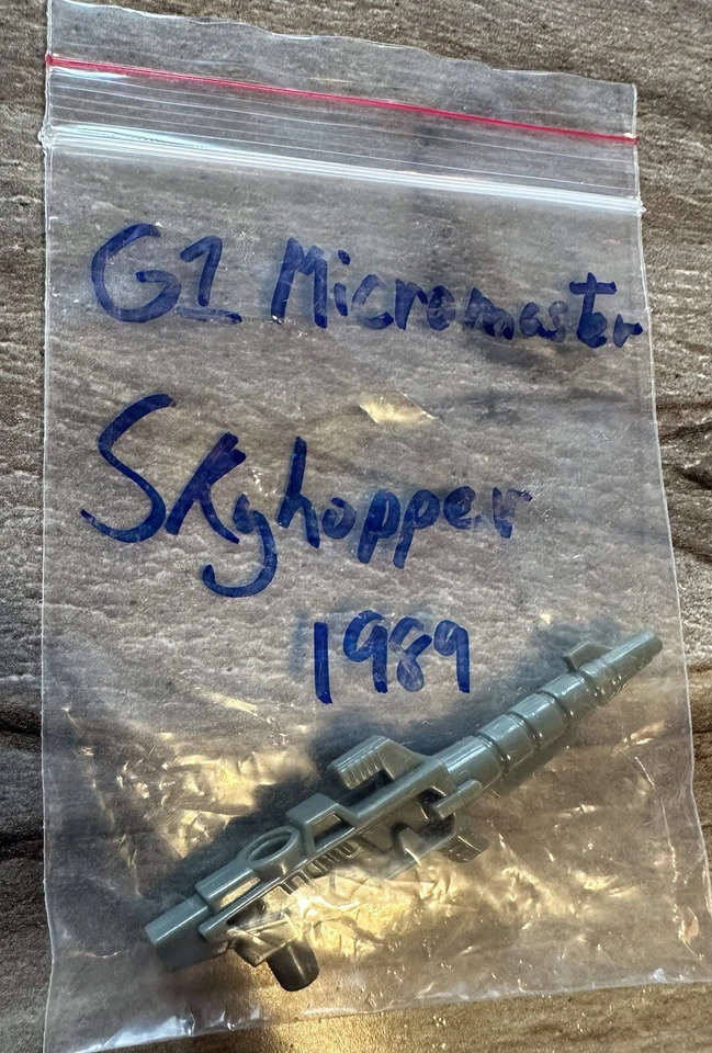 Transformers G1 Parts 1989 SKYHOPPER gun weapon micromaster - Image 1 of 1
