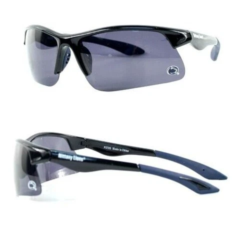 Penn State Nittany Lions Polarized Blade Sunglasses Unisex AND W/FREE POUCH/BAG Cover