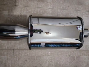 Vechkom Exhaust Muffler AT480; 2.5" Inlet / 4" Outlet - Picture 1 of 8