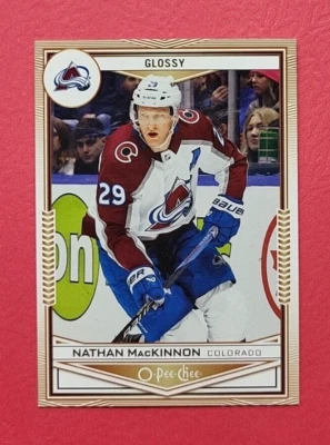 Nathan MacKinnon - Avalanche - 2024-25 UD Series 1 - Glossy O-Pee-Chee - #OG-25 - Image 1 of 2