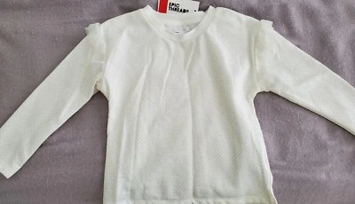 NEW Epic Threads Toddler Girls Long Sleeve Lace Ruffle With Silver Dots, 4T - Image 1 of 4
