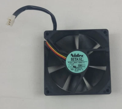 Nidec BETA SL D09T-12PS1 92*92*25MM 12V 0.40A 3-Pin Connector - Image 1 of 3