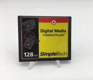 SimpleTech 128MB CompactFlash Card (STI-CF/128) - Picture 1 of 2