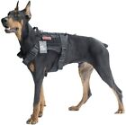 Onetigris Tactical Dog Harness Vest With Handle, Military Working Dog Vest No-Pu