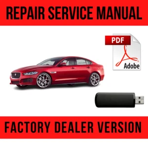 Jaguar XE 2015-2020 Factory Repair Manual USB - Picture 1 of 1