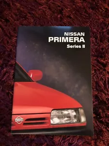 Nissan Primera Brochure 1993 - UK Issue July 1993, 4dr, 5dr, Estate, eGT - Picture 1 of 1