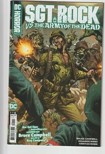 DC HORROR PRESENTS: SGT. ROCK VS. EL EJÉRCITO DE LOS MUERTOS #1 2022 FN/VF - Imagen 1 de 2