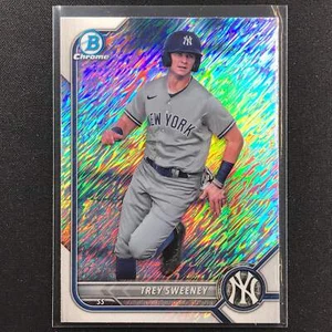 2022 Bowman Chrome TREY SWEENEY Bowman Prospect Shimmer Refractor #214 - Picture 1 of 1
