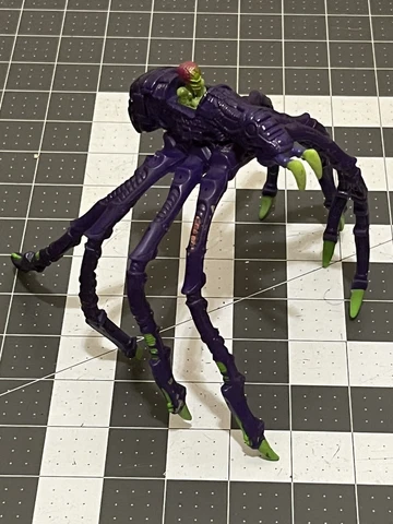 1996 MARS ATTACK S.A.D.A.A.M.A Doom Spider Superflex Action Figure loose figure Cover
