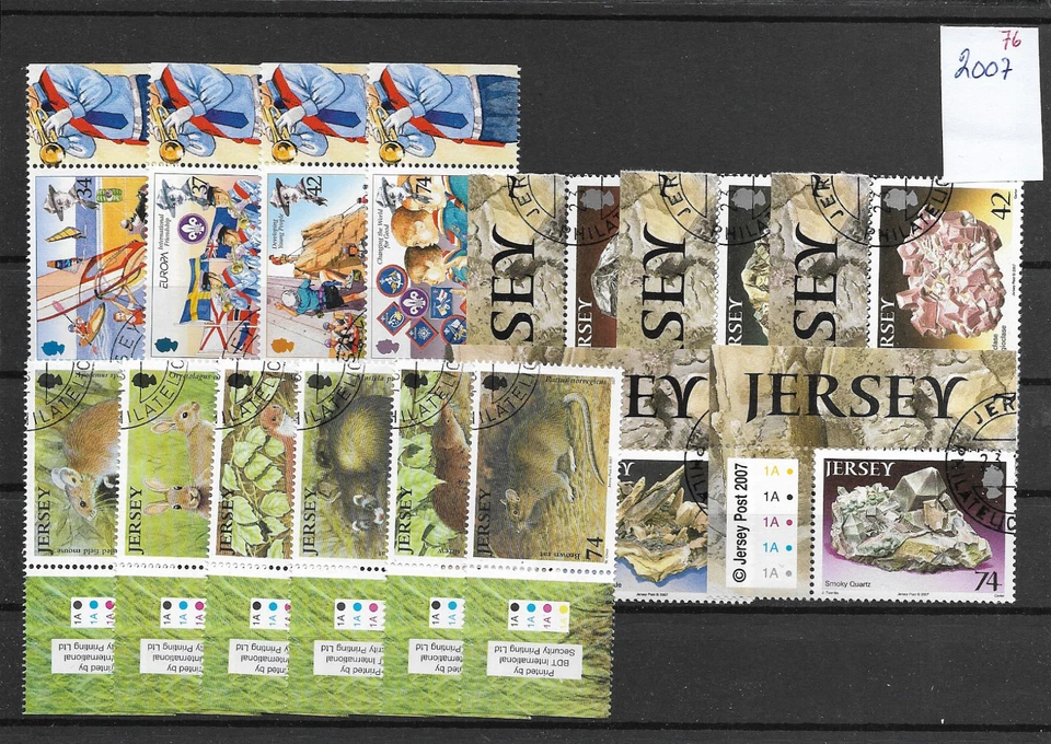 JERSEY  @  Year 2007    Cancelled sets @ Jer.76 - Image 1 of 1