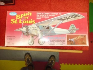 Guillows Spirit of St. Louis Kit # 807 - Picture 1 of 8