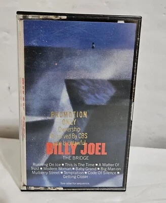 Billy Joel The Bridge Cassette Promotion Promo - Image 1 of 4
