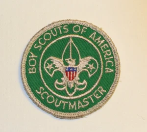 Parche BSA Insignia, Scoutmaster, 1969-72, estado usado - Imagen 1 de 1