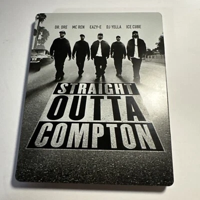 Straight Outta Compton Limited Edition Steelbook (Blu-ray  DVD) And Digital Had - Image 1 of 4