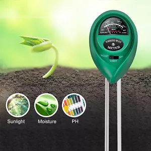 iPower 3 In 1 Soil Tester Water Moisture Light Meter for Garden Plant Soil Test - Picture 1 of 8