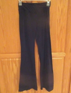 HOT KISS~Abito nero pantaloni yoga~taglia MEDIA~NUOVO~elastico~svasato~morbido~ALTO - Foto 1 di 6