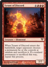 1x Tyrant of Discord LP, English MTG Avacyn Restored